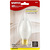 60 Watt - Spun Thread Satin White - Bent Tip - Incandescent Chandelier Bulb - 4.5 in. x 1.9 in. Thumbnail