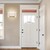 7 in. x 16 in. Wall Sconce Fixture - White Fabric Shade - Nickel Finish Thumbnail