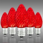 Red C7 LED Christmas Light Bulbs - Category Image