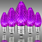 Purple C7 LED Replacement Christmas Light Bulbs - Category Image