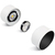 6 in. x 6 in. Wattage Selectable LED Pendant Fixture - Black Baffle - White Finish Thumbnail