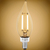 300 Lumens - 3.5 Watt - 2700 Kelvin - LED Chandelier Bulb - 4.2 in. x 1.4 in. Thumbnail