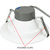3 Wattages - 3 Lumen Outputs - 4000 Kelvin - 9 in. Selectable LED Downlight Fixture Thumbnail