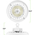 15,500 Lumens - 100 Watt - 4000 Kelvin - UFO LED High Bay Fixture - Sensor Ready Thumbnail