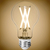 800 Lumens - 8.5 Watt - 3000 Kelvin - LED A19 Filament Bulb Thumbnail