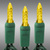 LED Mini Light Stringer - 17 ft. - (50) LEDs - Yellow - 4 in. Bulb Spacing - Green Wire Thumbnail