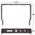 Adjustable U-Bracket - Bronze Thumbnail