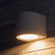 6 in. x 6 in. Artisan Concrete Outdoor Wall Sconce Fixture - White Finish Thumbnail