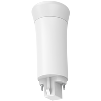 1000 Lumens - 9 Watt - 4000 Kelvin - LED PL Lamp - Replaces 26W CFL - 2 Pin G24d Base - Ballast Bypass - 120-277 Volt - PLT-50393