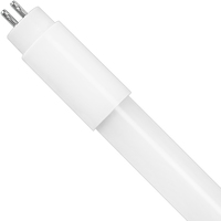 4 ft. LED T5 Tube - 4000 Kelvin - 2200 Lumens - Type A Plug and Play - Operates with Compatible T5 Ballast - F28T5 Replacement - 15 Watt - 120-277 Volt - Case of 24 - Green Creative 97931