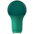 LED A19 Party Bulb - Green - 9 Watt Thumbnail