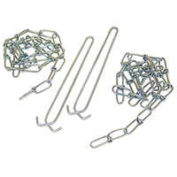 Wire Hangers with 36 in. Chains - Includes 2 Chains and 2 Hangers - Lithonia Lighting HC36 M12