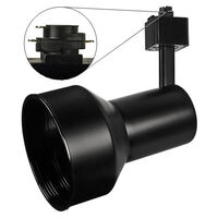 STEP CYLINDER BLACK 6.5IN