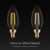 100 Lumens - 1.5 Watt - 2700 Kelvin - LED Chandelier Filament Bulb - 3.9 in. x 1.4 in. Thumbnail