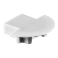 MW MICRO-K END CAP WITH HOLE