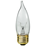 Clear Bent Tip Medium Base Chandelier Light Bulbs - Category Image