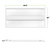 5600 Lumen Max - 50 Watt Max - 2 x 4 LED Troffer Fixture - Three Flat Light Panels - Wattage and Color Selectable Thumbnail