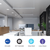 8 ft. Color Selectable Architectural LED Linear Fixture - Up/Down Light - 13,000 Total Lumens - Silver Thumbnail