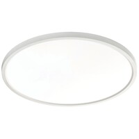 AFX Edge Round - 24 in. Color Selectable LED Surface Mount Downlight Fixture - White Trim - Kelvin 3000-4000-5000 - 3375 Lumens - 40 Watt - 90 CRI - 120 Volt - AFX Lighting EGRF2440LAJD1WH