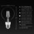 3.15 in. Dia. - LED G25 Globe Filament Bulb with 5 Selectable Color Temperature - 2.5 Watt - 25 Watt Equal Thumbnail
