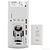 Lutron LRF2-VWLB-P-WH - 180 Deg. Wireless Vacancy Wall Mount Sensor Thumbnail