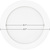 1100 Lumens - 14 Watt - 2700 Kelvin - 6 in. Ultra Thin LED Downlight Fixture Thumbnail