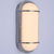 12 in. Color Selectable LED Outdoor Wall Sconce Fixture - Nickel Finish Thumbnail