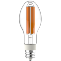 4500 Lumens - 32 Watt - 2200 Kelvin - LED HID Retrofit Bulb - 175 Watt High Pressure Sodium Equal - Mogul Base - 120-277 Volt - Light Efficient Design LED-8062M22