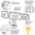 3600 Lumens - 38 Watt - 4000 Kelvin - LED Security Floodlight Fixture with Motion Sensor and Photocell Thumbnail