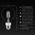 3.15 in. Dia. - LED G25 Globe Filament Bulb with 5 Selectable Color Temperature - 4.5 Watt - 40 Watt Equal Thumbnail