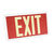 Double Face - Photoluminescent Exit Sign - Red Thumbnail