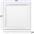 1900 Lumens - 18 Watt - 4000 Kelvin - 12 in. x 12 in. Surface Mount LED Panel Fixture Thumbnail