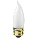Frosted Bent Tip Medium Base Chandelier Light Bulbs - Category Image
