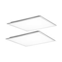 5200 Lumen Max - 40 Watt Max - 2 x 2 Wattage and Color Selectable LED Panel Sensor Ready Fixture - Watt 20-25-30-35-40 - Kelvin 3000-3500-4000-5000 - 120-277 Volt - 2 Pack - Archipelago Lighting LBLP22-V54/SR