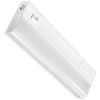 12 in. - Color Selectable LED Under Cabinet Light Fixture - 5 Watt - Kelvin 2700-3000-3500-4000-5000 - 360 Lumens - White - 90 CRI - 120 Volt - PLT-80077