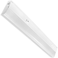 21 in. - Color Selectable LED Under Cabinet Light Fixture - 9 Watt - Kelvin 2700-3000-3500-4000-5000 - 648 Lumens - White - 90 CRI - 120 Volt - PLT-80079