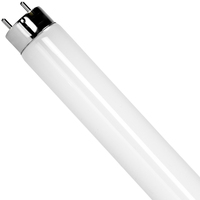 4 ft. LED T8 Tube - 5000 Kelvin - 1800 Lumens - Type A Plug and Play - Operates with Compatible T8 Ballast - F32T8 Replacement - 11 Watt - 120-277 Volt - Case of 25 - MaxLite 111705