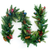 6 ft. Christmas Garland - Cone and Berry - Battery Operated Thumbnail