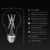 800 Lumens - 8.5 Watt - 5000 Kelvin - LED A19 Filament Bulb Thumbnail