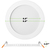 1200 Lumens - 16 Watt - 8 in. Color Selectable New Construction LED Downlight Fixture Thumbnail