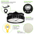 67,500 Lumen Max - 450 Watt Max - 5000 Kelvin - Wattage Selectable UFO LED High Bay Fixture Thumbnail