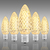(NEW Technology)  C9 - Warm White - Faceted LED - VividCore Premium - 50% Brighter Thumbnail