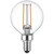 2 in. Dia. - LED G16 Globe Filament Bulb - 3 Watt - 25 Watt Equal - Warm White Thumbnail