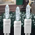 LED Cool White Net Lights - 105 Bulbs - White Wire Thumbnail