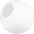 10 in. White Acrylic Globe Thumbnail