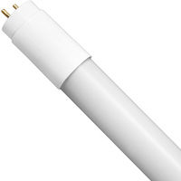 2 ft. LED T8 Tube - 4000 Kelvin - 1150 Lumens - Type A/B Hybrid - Operates With or Without Ballast - F17T8 Replacement - 8 Watt - Single-Ended or Double-Ended Power - 120-277 Volt - Case of 25 - PLTS-60010
