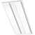 5600 Lumen Max - 50 Watt Max - 2 x 4 LED Troffer Fixture - Three Flat Light Panels - Wattage and Color Selectable Thumbnail
