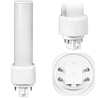 580 Lumens - 5.5 Watt - 4000 Kelvin - LED PL Lamp - Replaces 13W CFL - 4 Pin G24q Base - Plug and Play - 120/277 Volt - PLT-50406