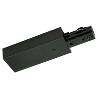 Nora NT-2316B/L - Black - Live End Feed - Left Hand Polarity - Dual Circuit - Compatible with Halo Track