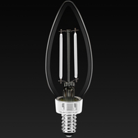 LED B11 1.5W WHT FIL 2700K E12